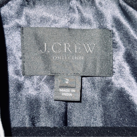 J. Crew Black Leather Jacket - Picture 3 of 3